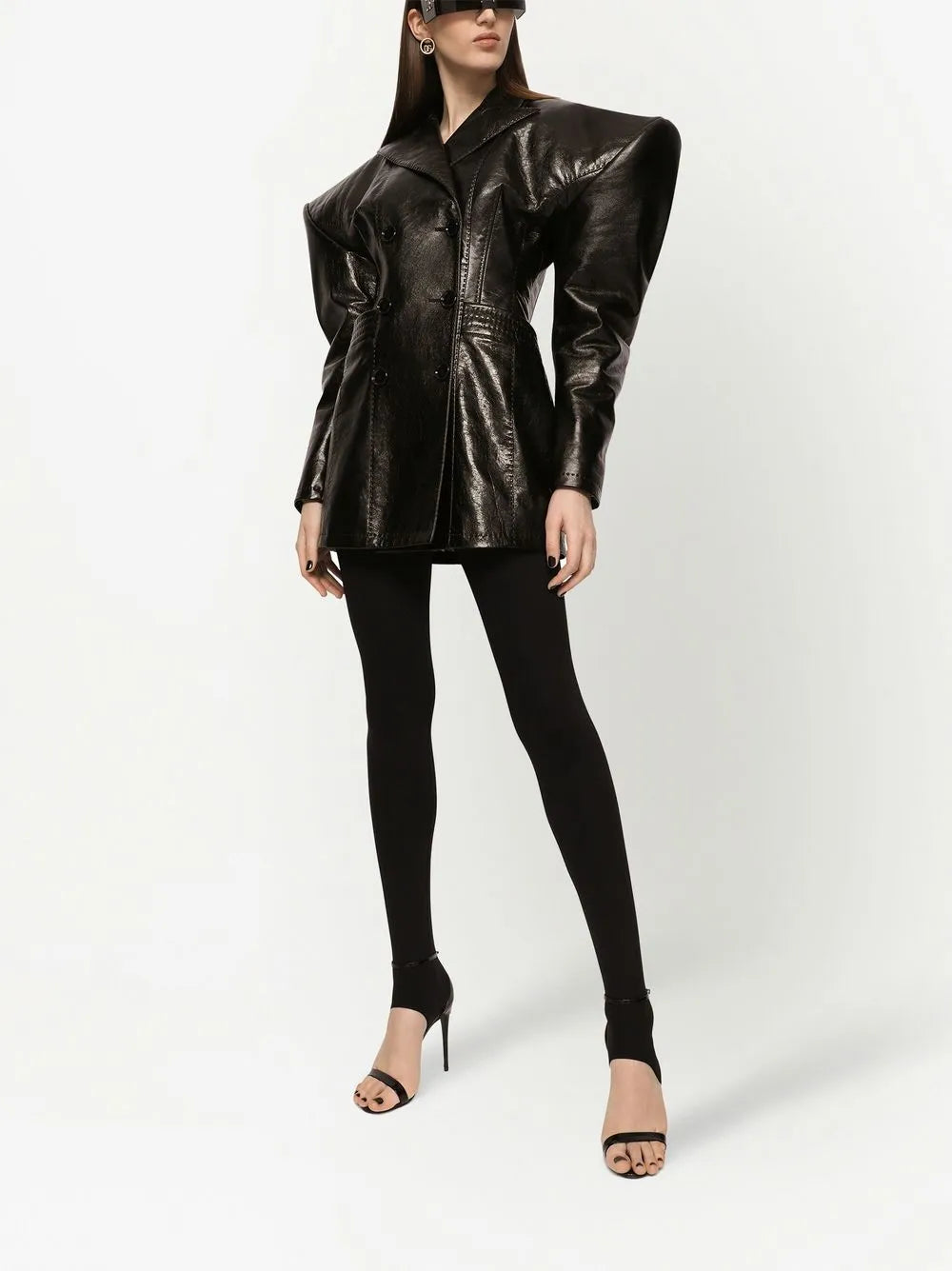Structured Leather Jacket
