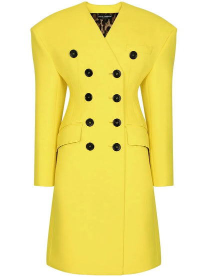Double-Breasted Coat