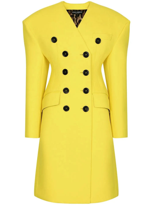 Double-Breasted Coat
