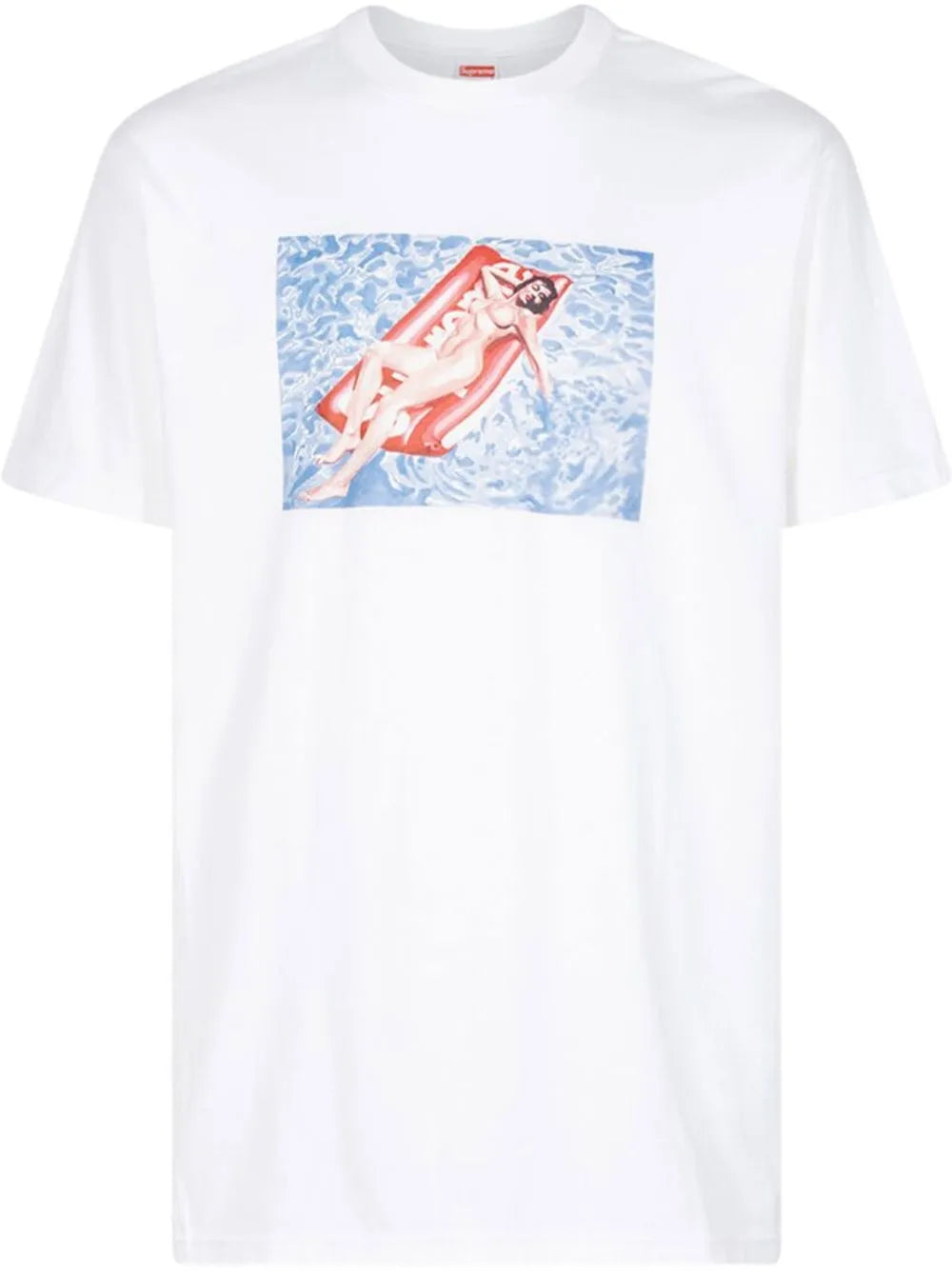 Float Print Crew-Neck T-Shirt