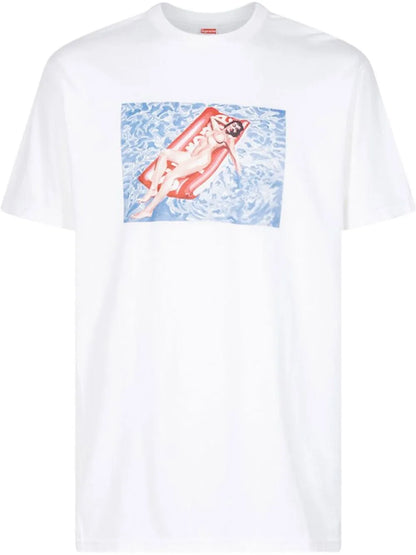 Float Print Crew-Neck T-Shirt