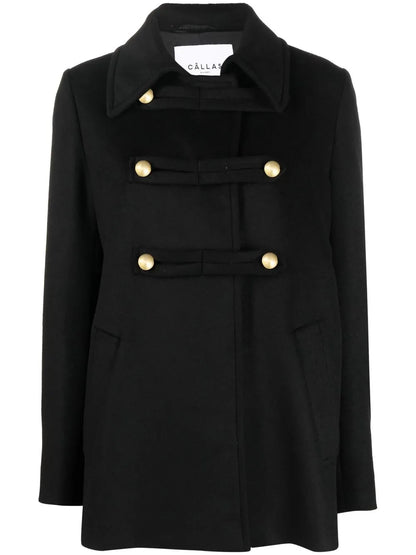 Clara Double-Face Pea Coat