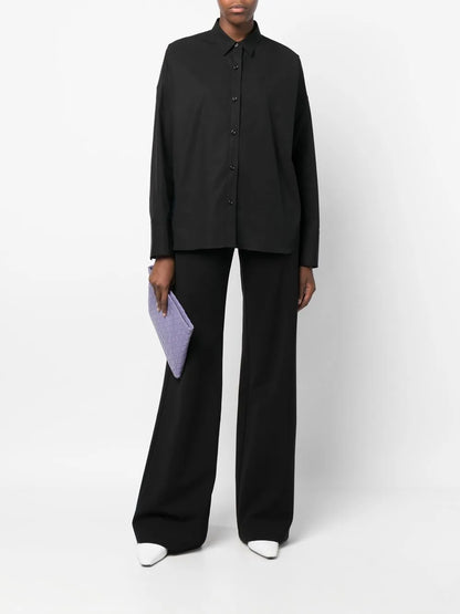 Anouk High-Waist A-Line Trousers