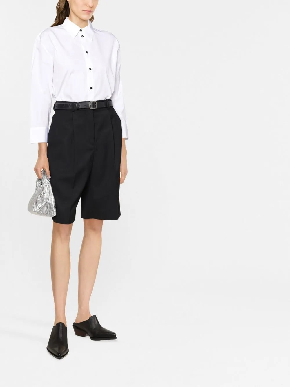 Long-Sleeved Cotton Shirt