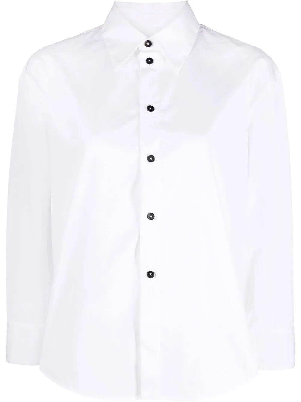 Long-Sleeved Cotton Shirt