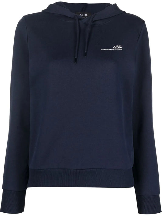 Logo-Print Cotton Hoodie