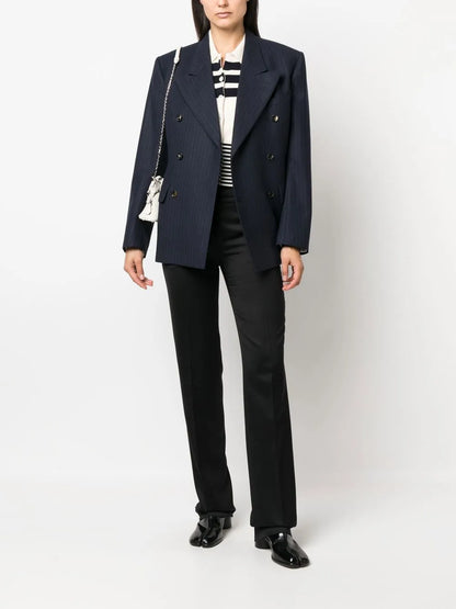 Four-Stitch Tailored Tuxedo Trousers