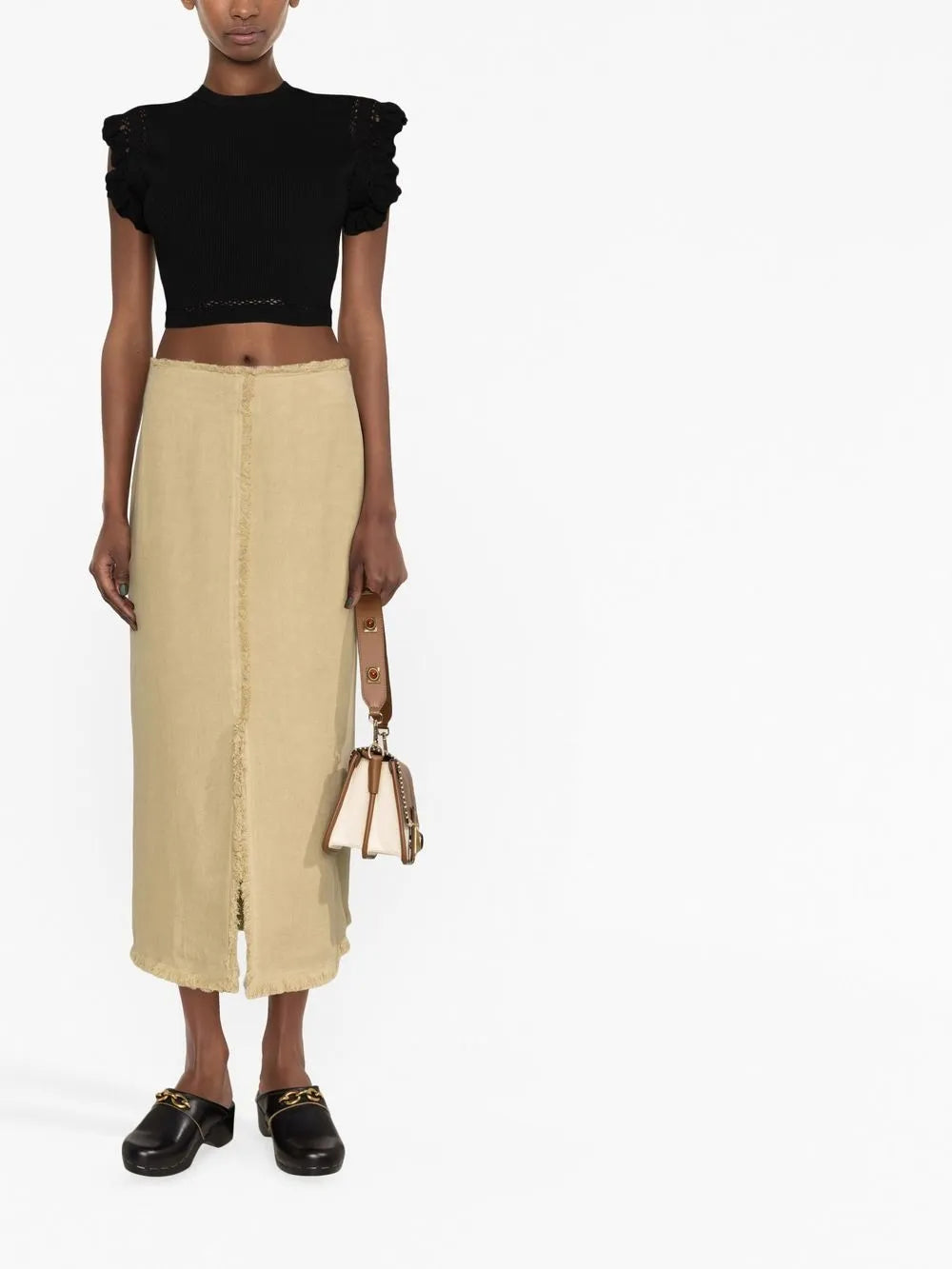 Shila Knitted Crop Top