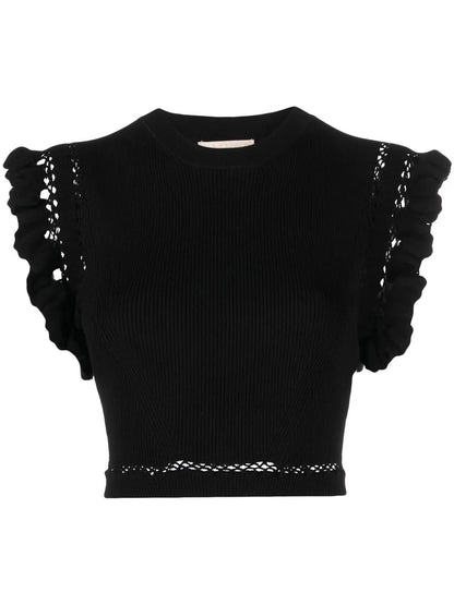 Shila Knitted Crop Top
