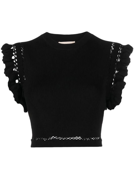 Shila Knitted Crop Top