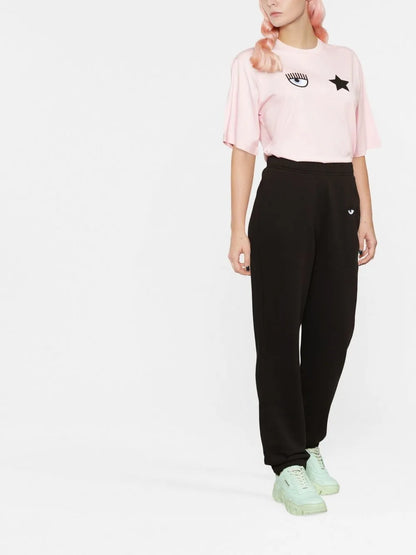 Eye Star Cotton Track Pants