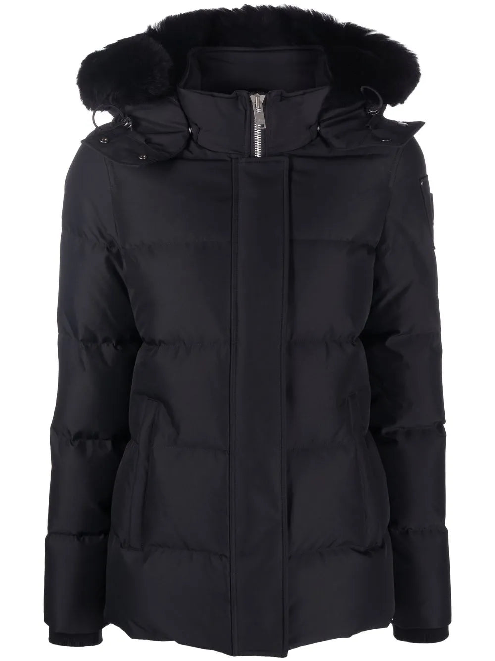 Feather-Down Shearling-Lined Jacket