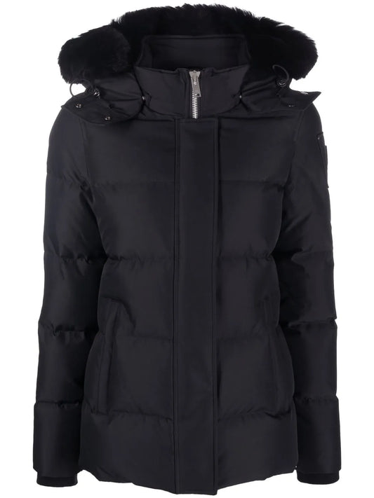 Feather-Down Shearling-Lined Jacket