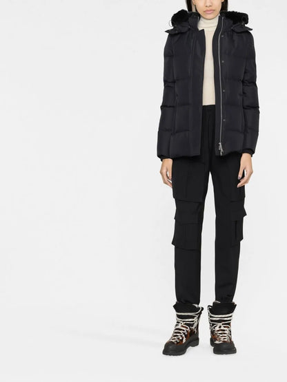Feather-Down Shearling-Lined Jacket