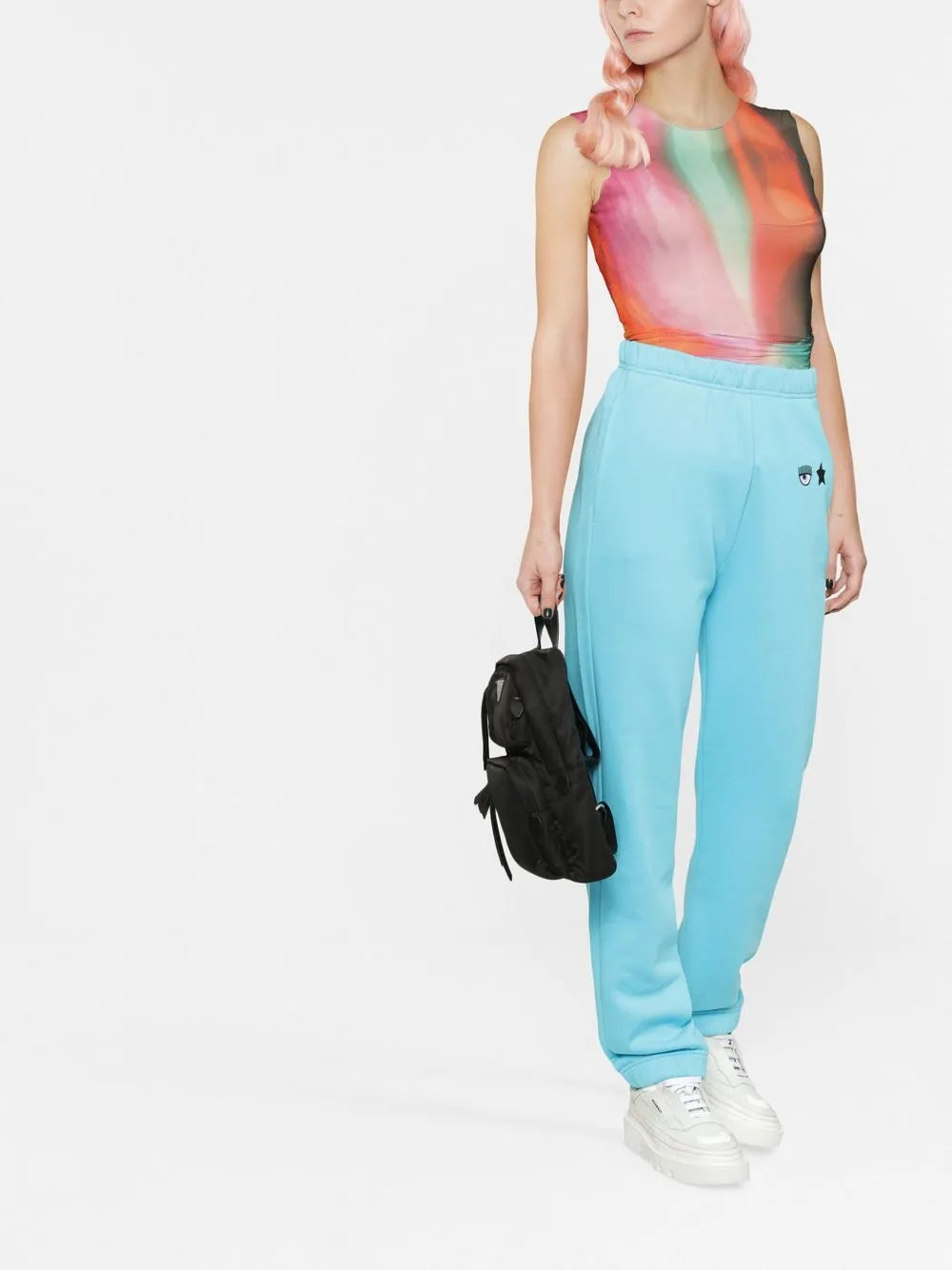 Eye Star Cotton Track Pants