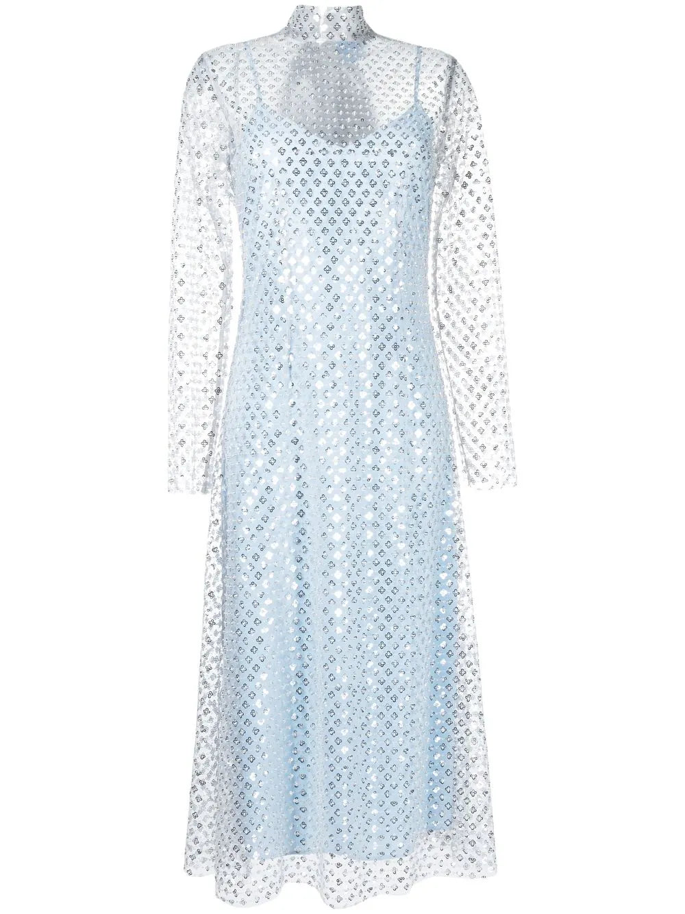 Perception Sequin-Embellished Long Dress