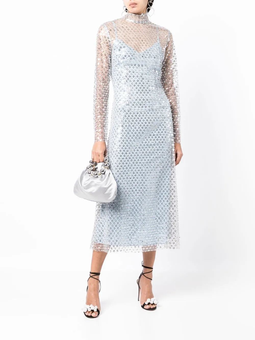 Perception Sequin-Embellished Long Dress