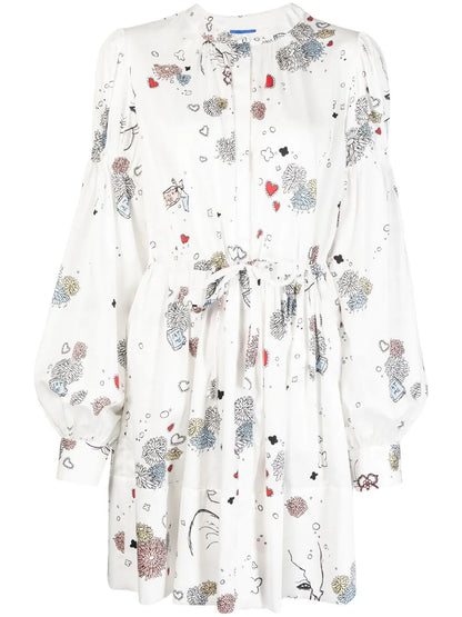 In Cahoots Printed Mini Dress