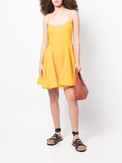 Linen Skater Dress