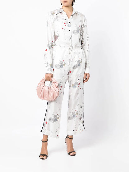 Rythmic Oversized Silk Shirt