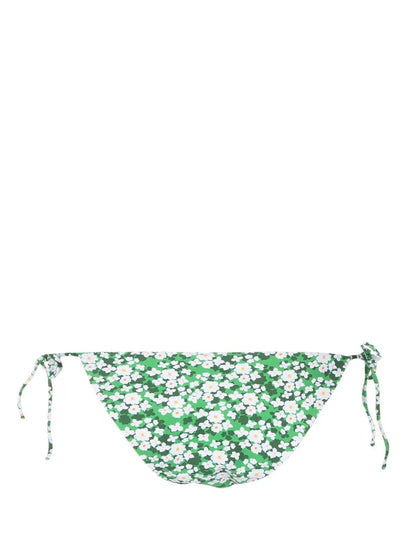Floral-Print Bikini Bottoms