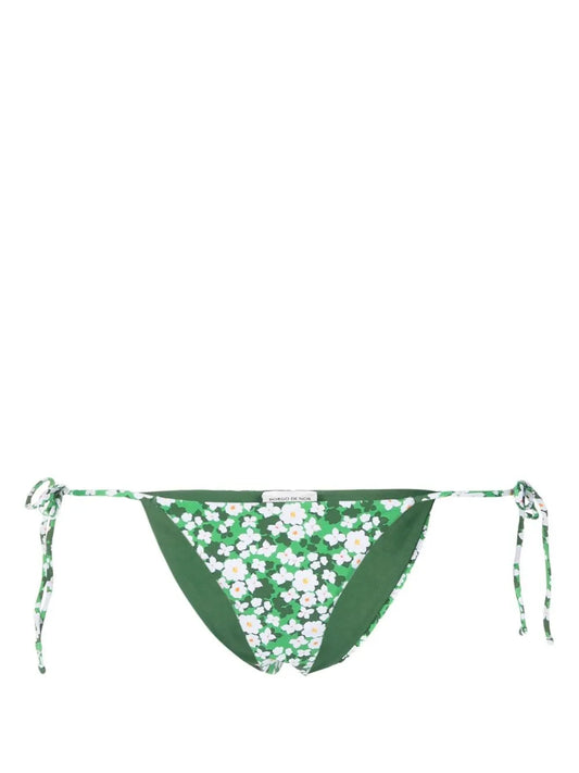 Floral-Print Bikini Bottoms