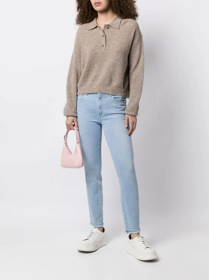 Mid-Rise Slim-Fit Jeans