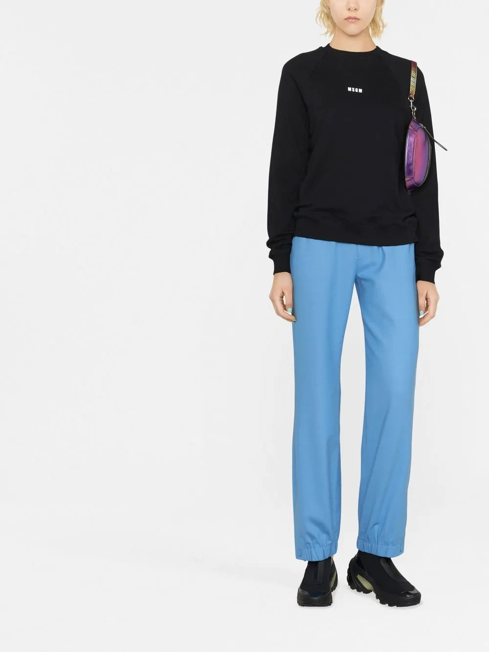 Logo-Print Long-Sleeve Sweatshirt