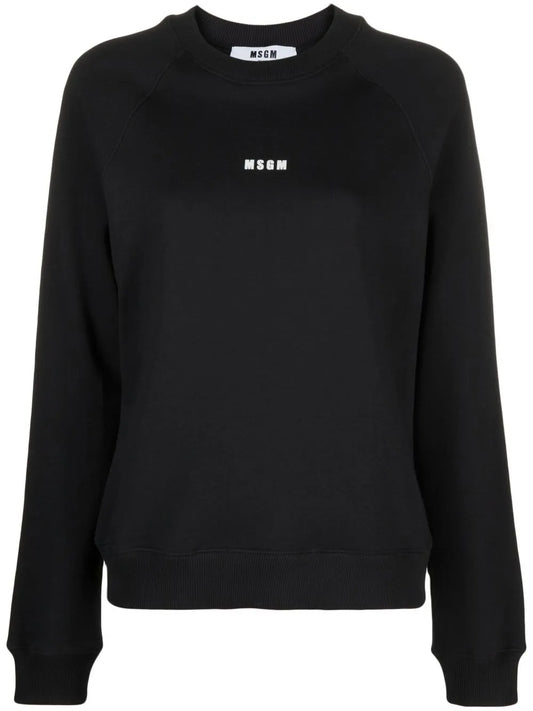 Logo-Print Long-Sleeve Sweatshirt