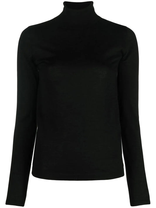Roll-Neck Tonal Jumper
