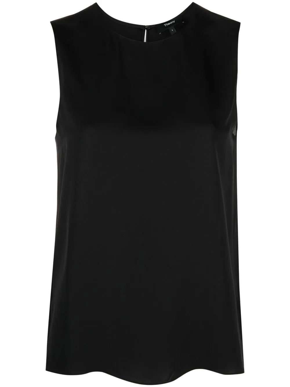 Sleeveless Silk Vest Top