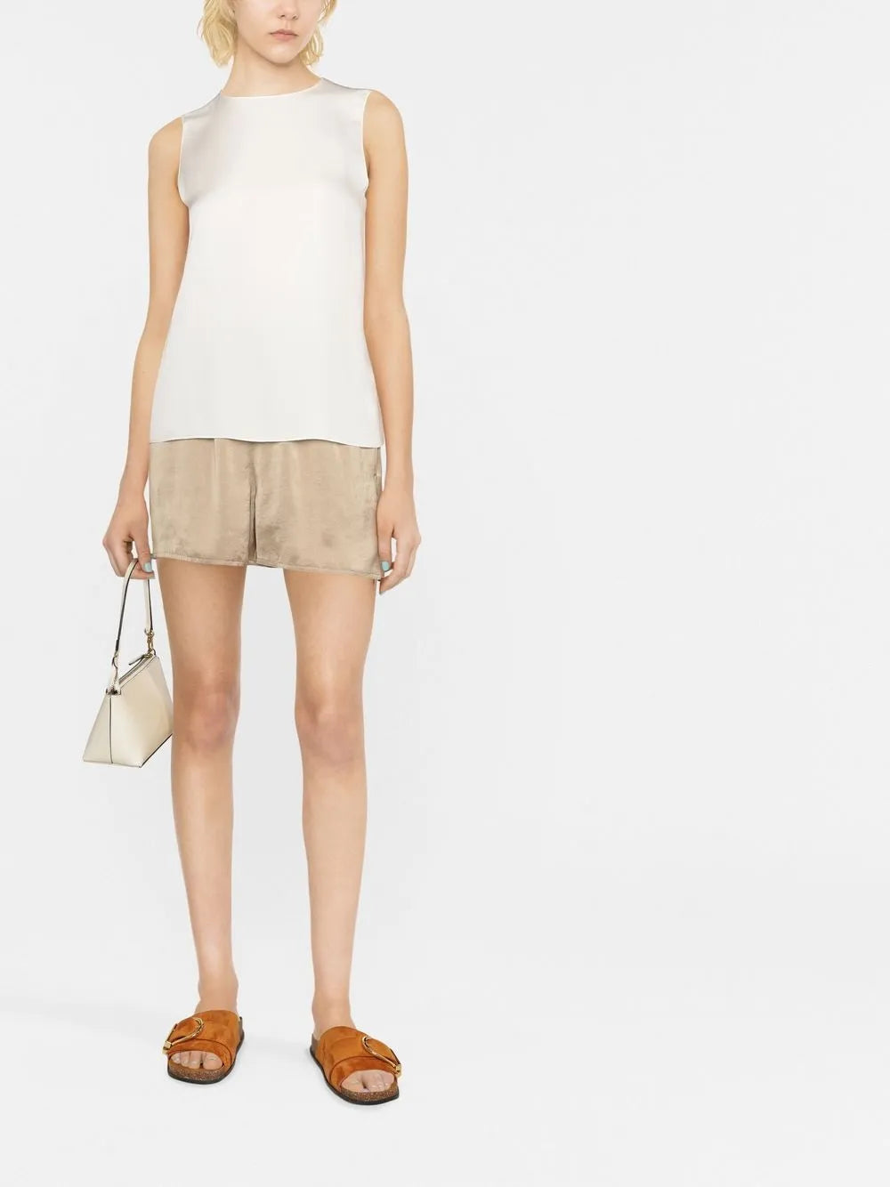 Silk Sleeveless-Vest