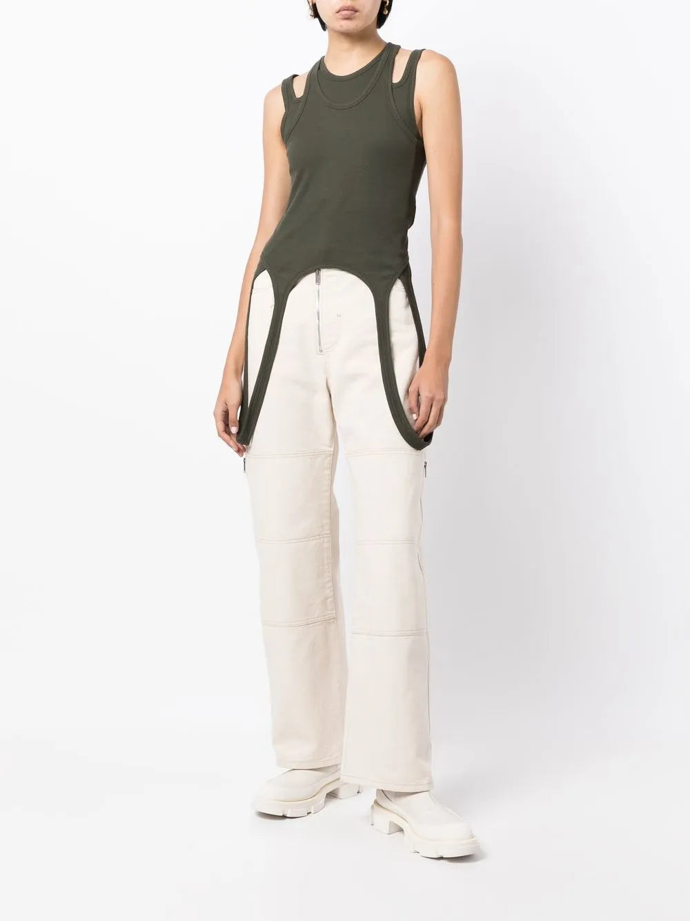 Cut-Out Detail Tank Top