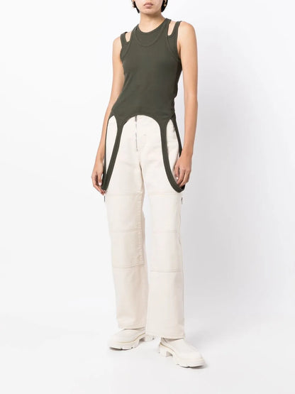 Cut-Out Detail Tank Top