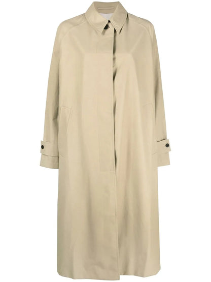 Holin Cotton-Blend Rain Coat