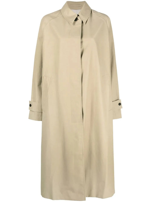 Holin Cotton-Blend Rain Coat