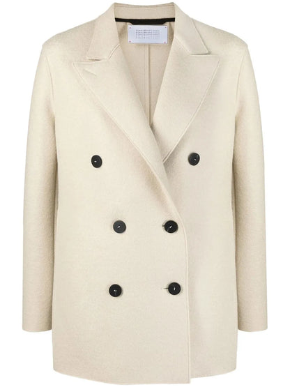 Peak Lapels Double-Breasted Blazer