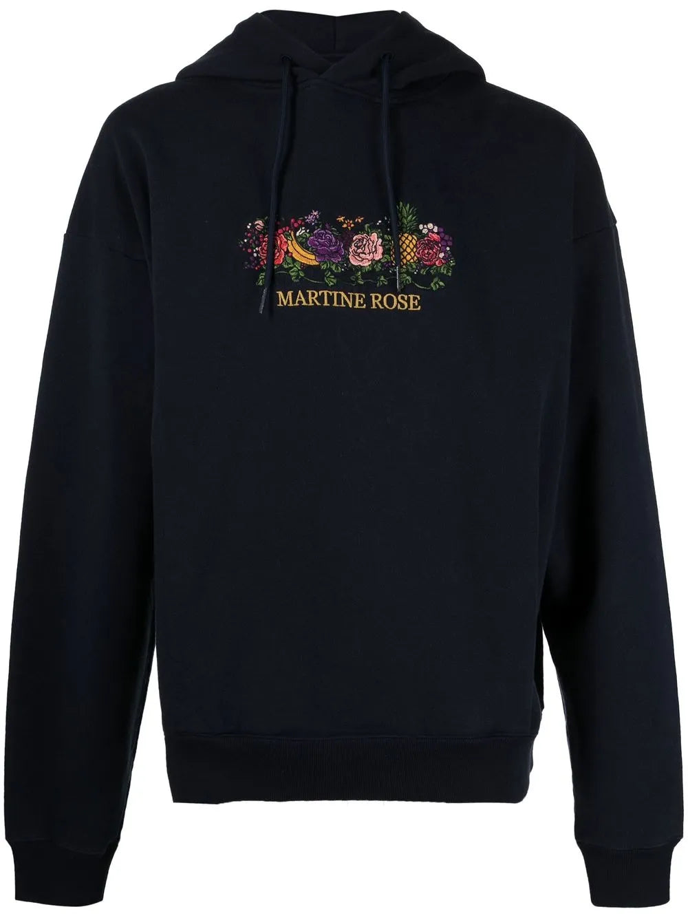 Logo-Embroidered Drawstring Hoodie