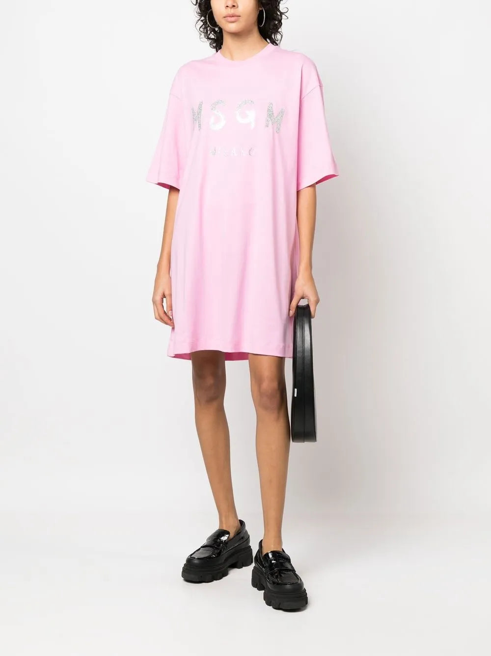 Logo-Print Cotton T-Shirt Dress