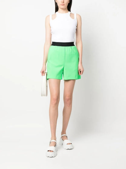 Logo-Waistband Shorts