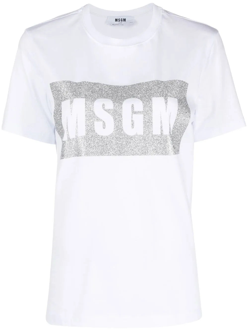 Logo-Print Glitter T-Shirt