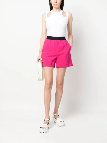 Logo-Waistband Shorts