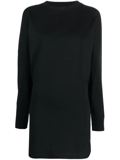 Glitter-Logo Jumper Dress