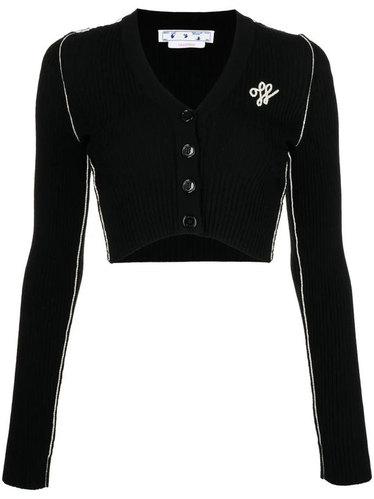 Outline Cropped Cardigan