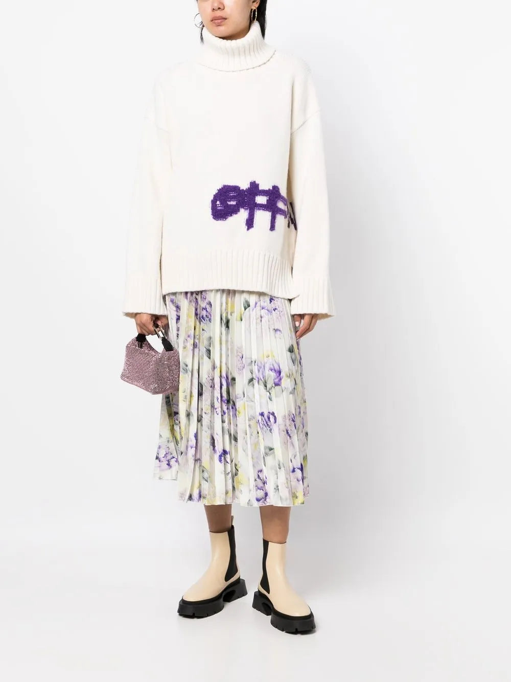 Intasia-Logo Roll-Neck Jumper