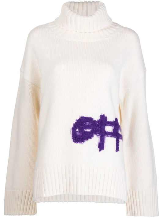 Intasia-Logo Roll-Neck Jumper