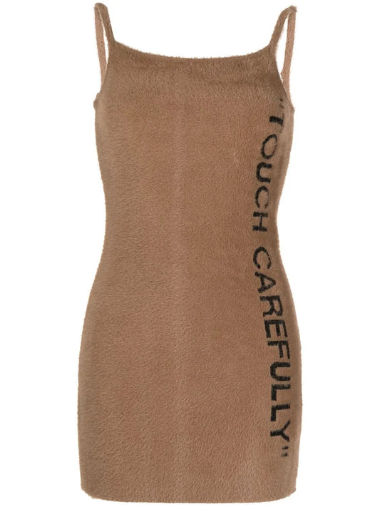 Quote Pencil Mini Dress