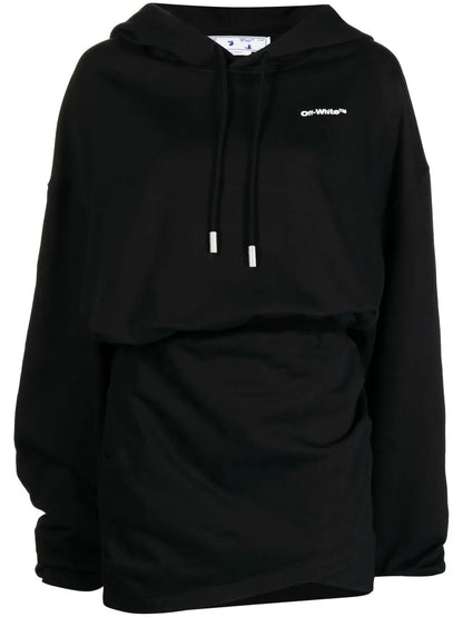 For All Hooded Dress
