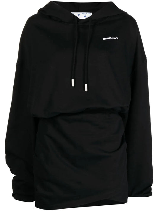 For All Hooded Dress