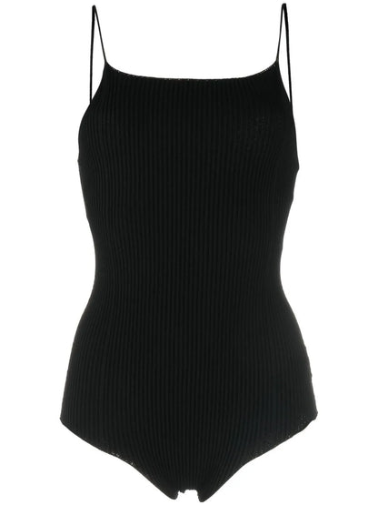 Lourde Sleeveless Ribbed Bodysuit